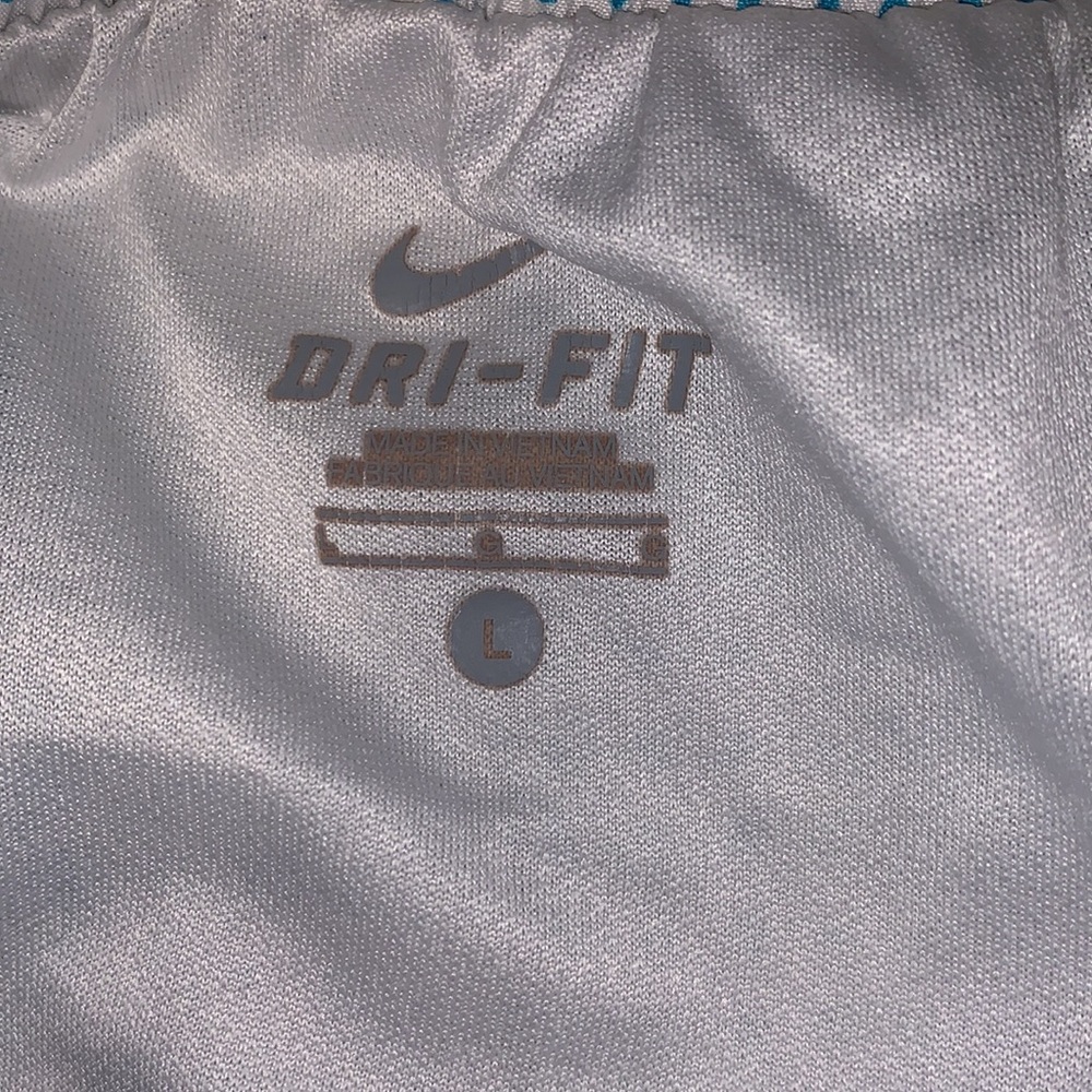 Girls Nike White Athletic Dri-Fit Shorts - Picture 2 of 6